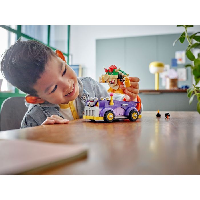 Конструктор LEGO Маслкар Bowser. Дополнительный набор 458 деталей (71431) изображение 12