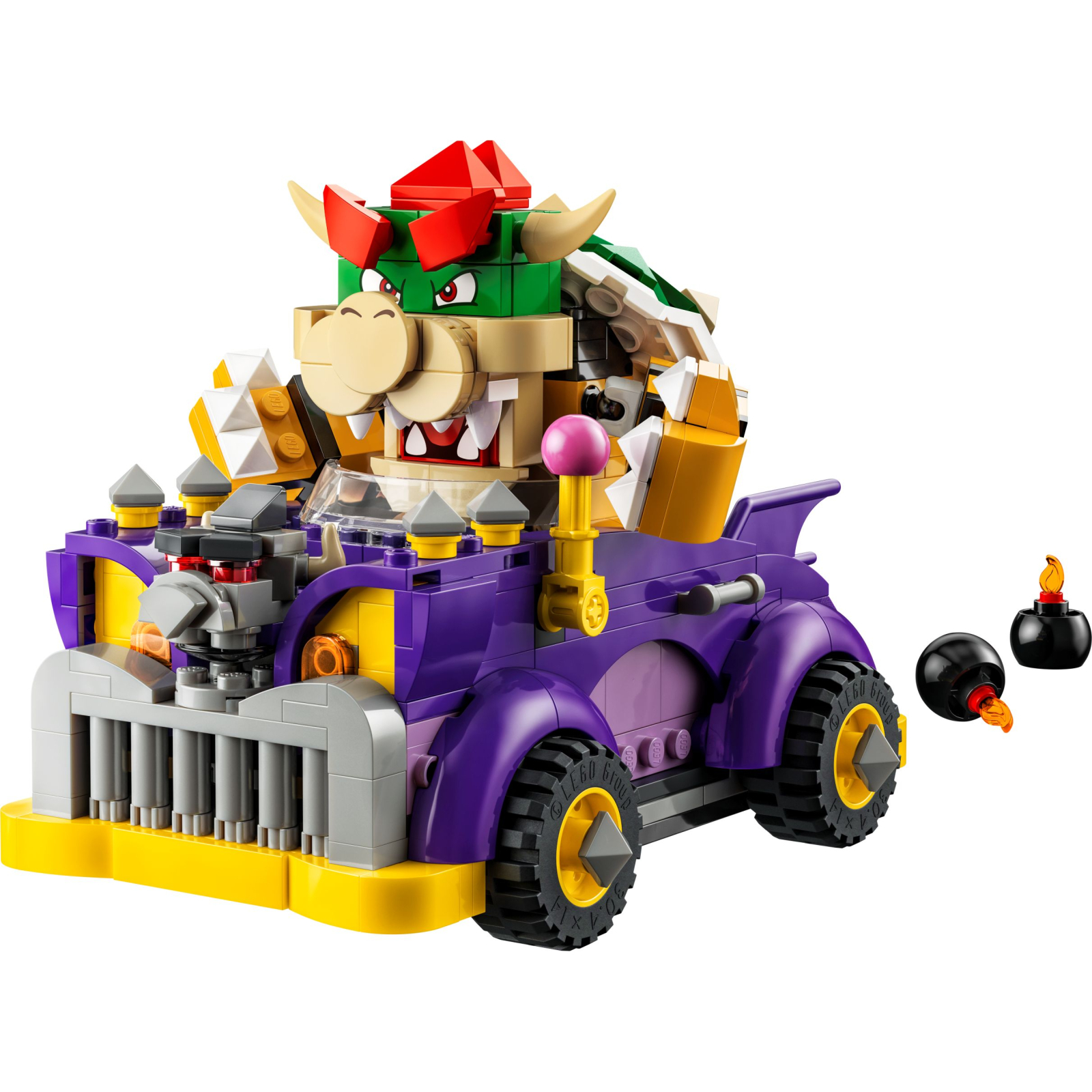 Конструктор LEGO Маслкар Bowser. Дополнительный набор 458 деталей (71431) изображение 2