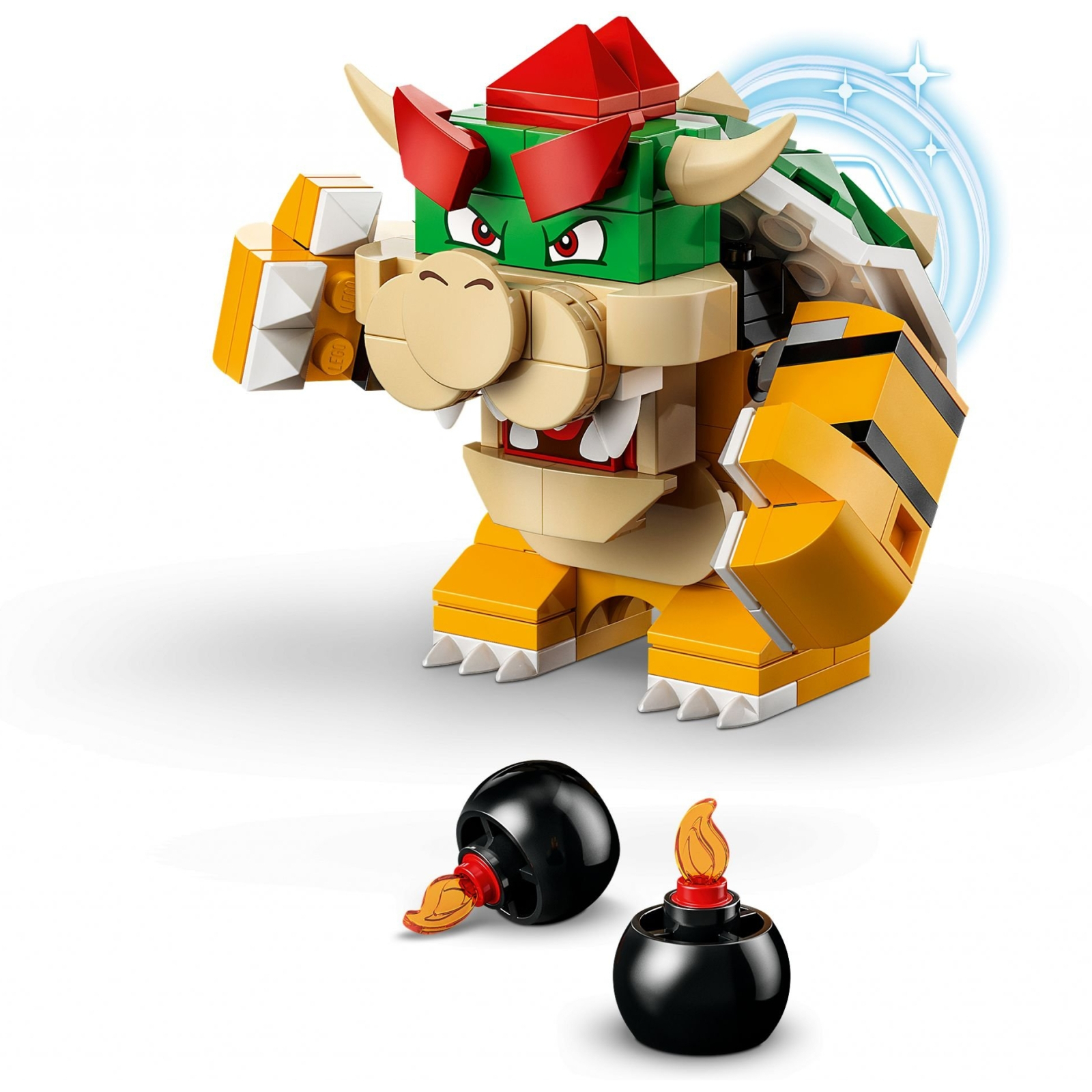 Конструктор LEGO Маслкар Bowser. Дополнительный набор 458 деталей (71431) изображение 6