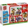 Конструктор LEGO Маслкар Bowser. Дополнительный набор 458 деталей (71431) изображение 9