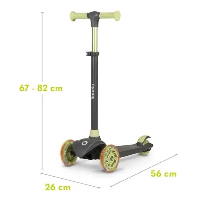 Самокат Lionelo Jessy Pink/Rose (LOE-JESSY PINK ROSE) зображення 5