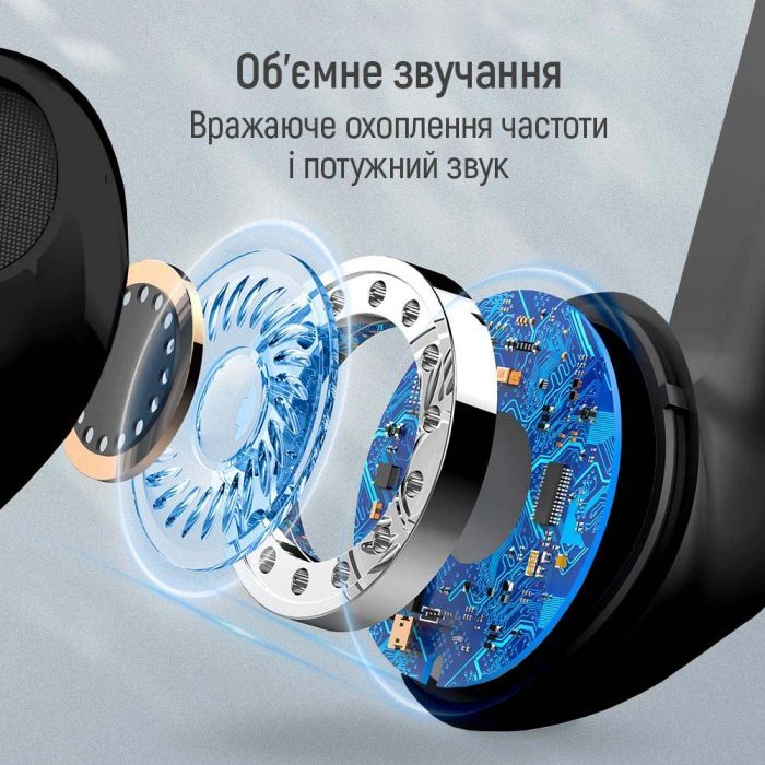 Навушники ColorWay Slim TWS-2 Earbuds Black (CW-TWS2BK) зображення 10