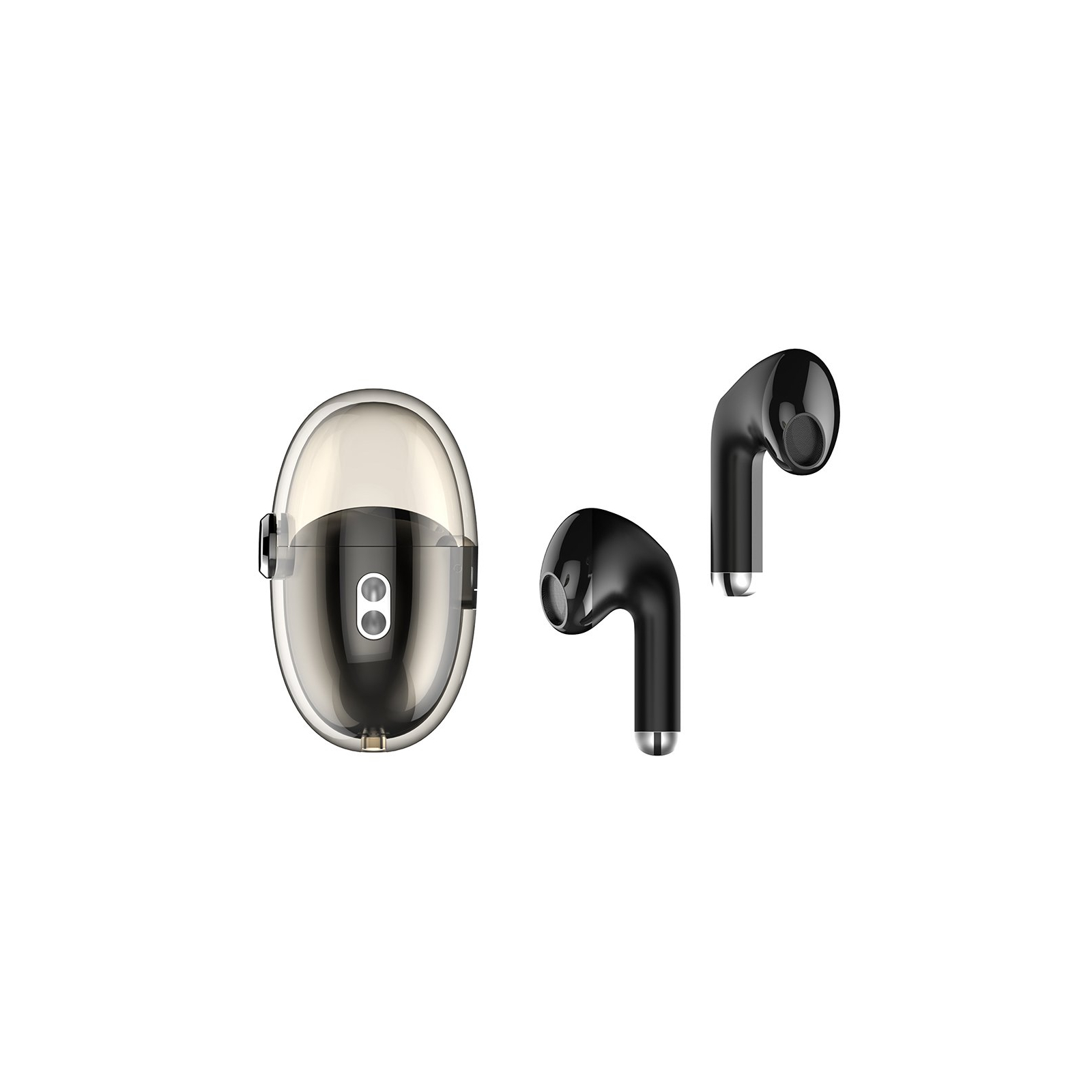 Навушники ColorWay Slim TWS-2 Earbuds Black (CW-TWS2BK) зображення 4