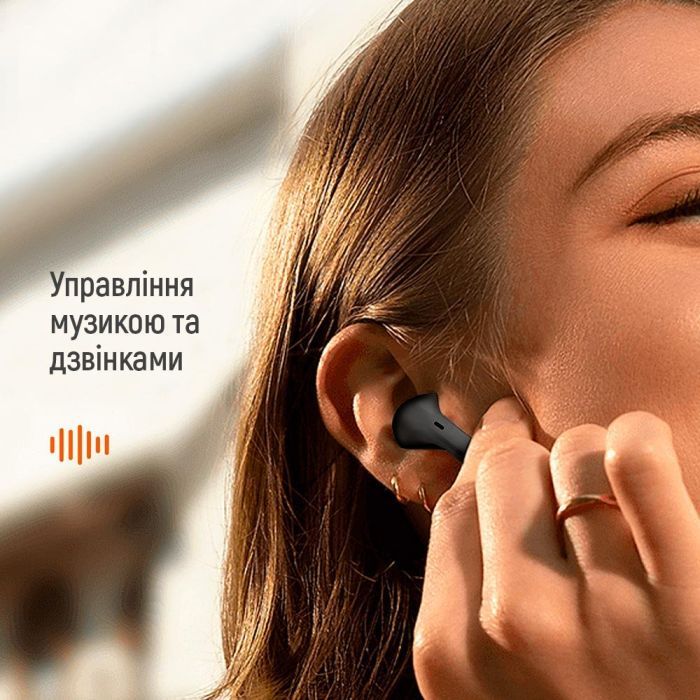 Навушники ColorWay Slim TWS-2 Earbuds Black (CW-TWS2BK) зображення 9