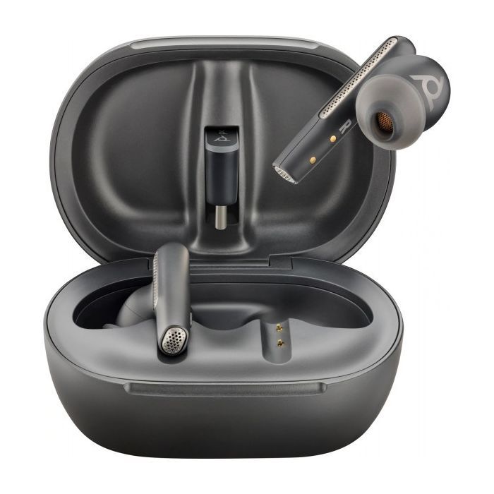 Навушники Poly Voyager Free 60+ Earbuds + BT700C + TSCHC Black (7Y8G4AA) зображення 3
