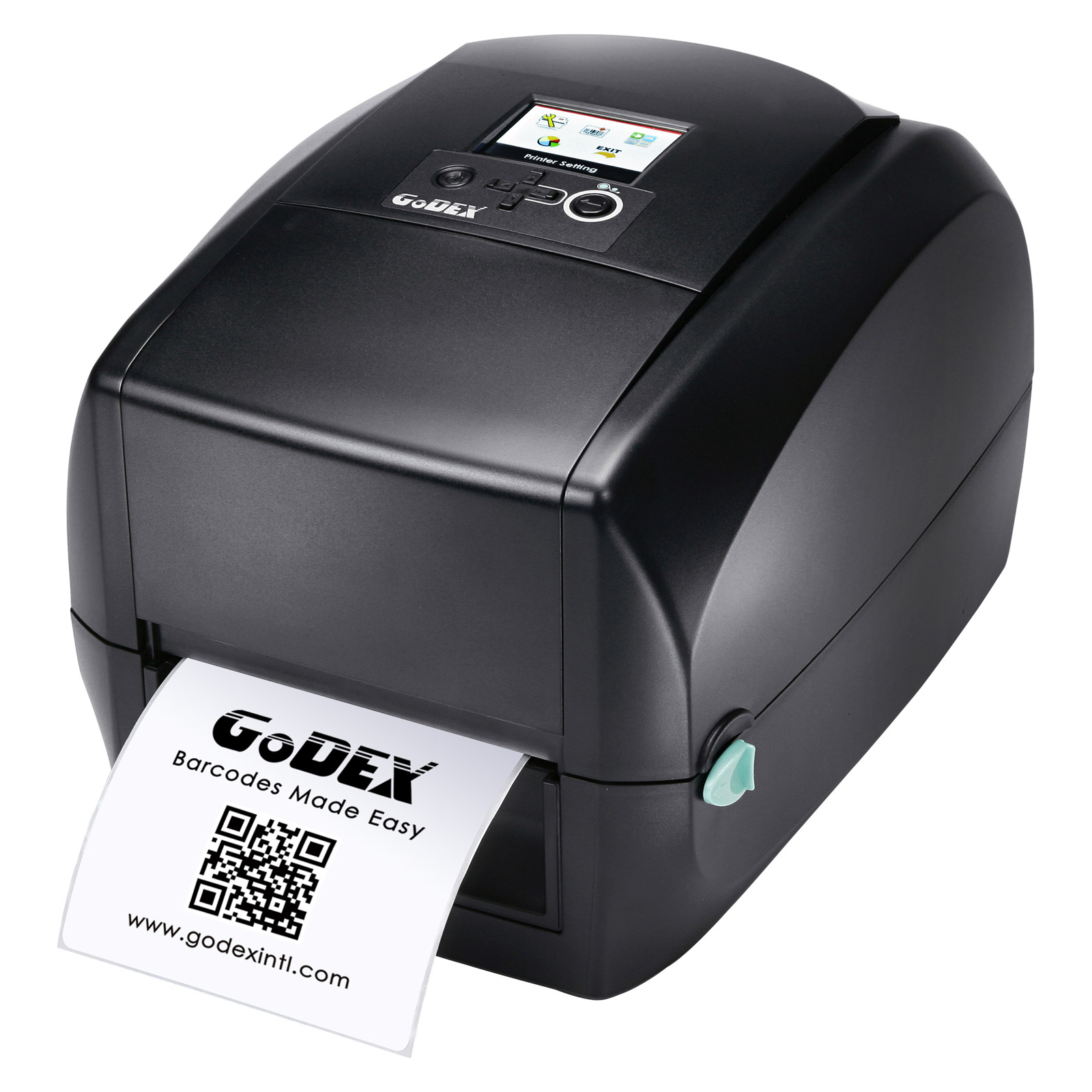 Принтер етикеток Godex RT700I+ USB, Ethernet, Serial, 3хUSB-Host (25478) зображення 2
