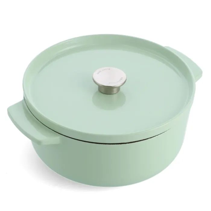 Каструля KitchenAid чавунна з кришкою 3,3 л Фісташкова (CC007433-001)