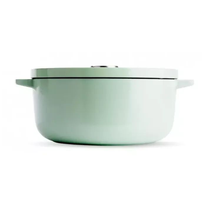 Каструля KitchenAid чавунна з кришкою 3,3 л Фісташкова (CC007433-001) зображення 2