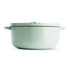 Каструля KitchenAid чавунна з кришкою 5,2 л Фісташкова (CC007434-001) зображення 2