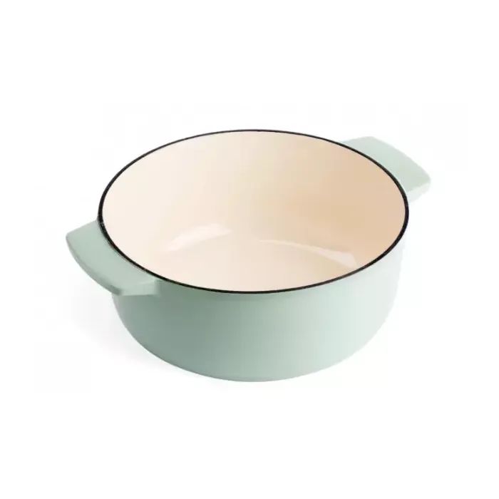 Каструля KitchenAid чавунна з кришкою 3,3 л Фісташкова (CC007433-001) зображення 4