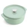 Каструля KitchenAid чавунна з кришкою 5,2 л Фісташкова (CC007434-001)