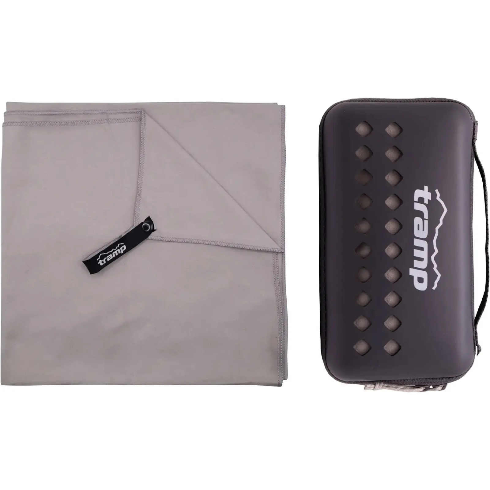 Рушник Tramp з мікрофібри в чохлі Pocket Towel 60х120 L Grey (UTRA-161-L-grey)
