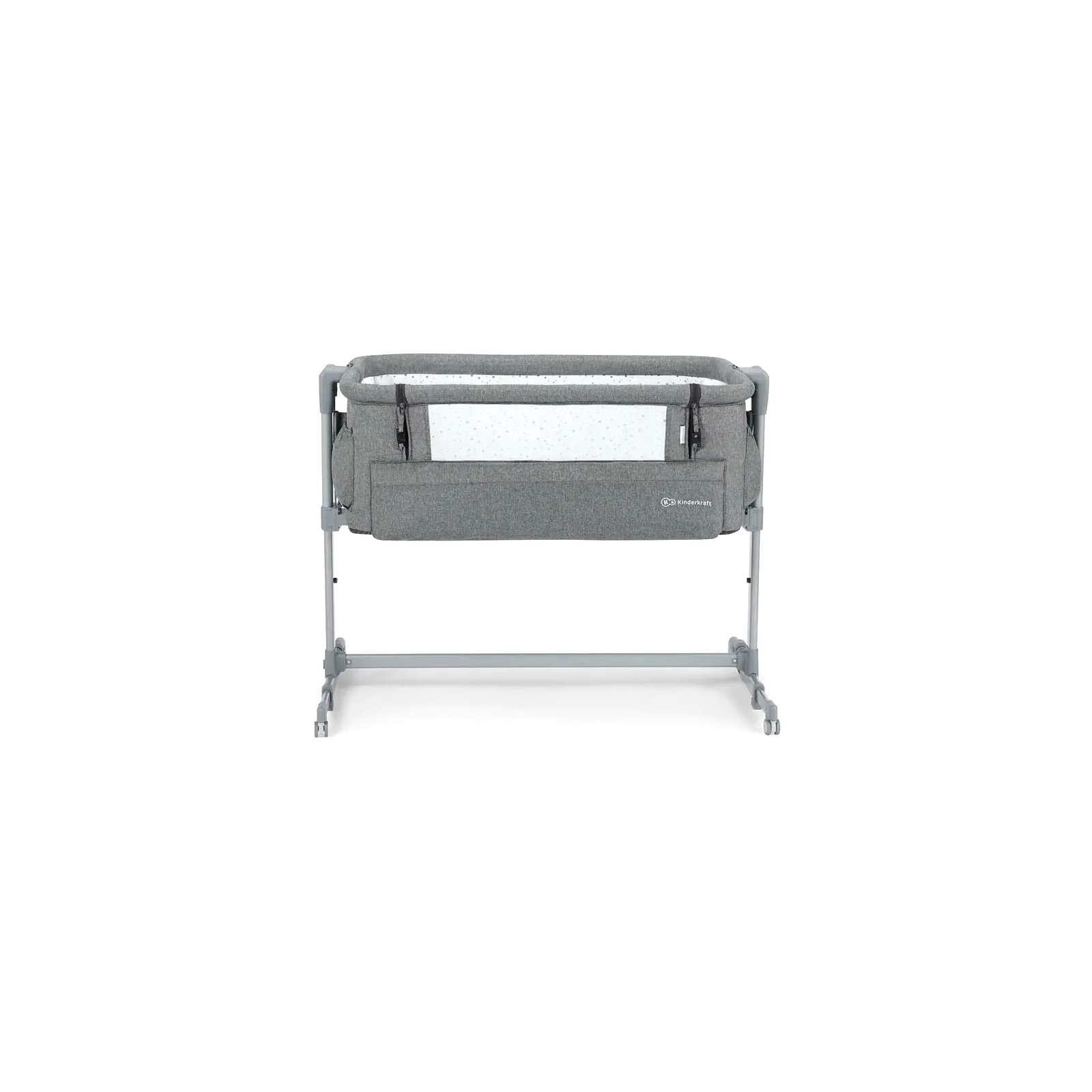 Кроватка Kinderkraft Приставная кроватка-люлька Neste Up 2 Light Grey (5902533924523) изображение 3