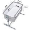 Кроватка Kinderkraft Приставная кроватка-люлька Neste Up 2 Light Grey (5902533924523) изображение 5