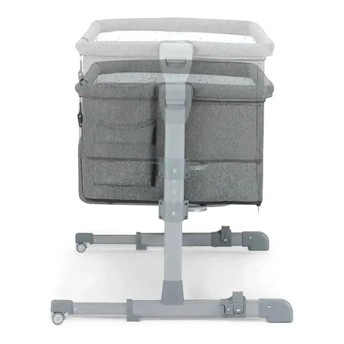 Кроватка Kinderkraft Приставная кроватка-люлька Neste Up 2 Light Grey (5902533924523) изображение 6