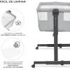 Ліжечко Kinderkraft Приставне ліжечко-люлька Neste Up 2 Light Grey (5902533924523) зображення 8