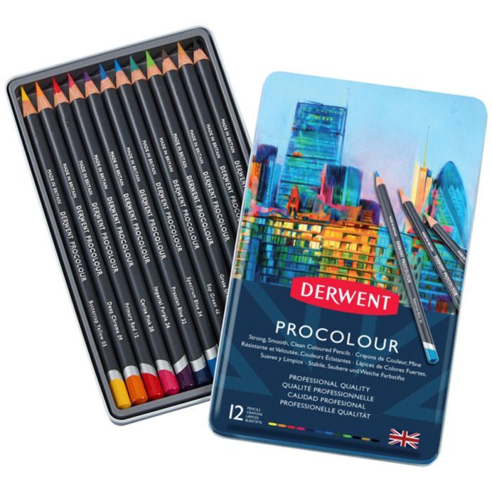 Карандаши цветные Derwent Procolour, 36 цветов (5028252514651) изображение 2