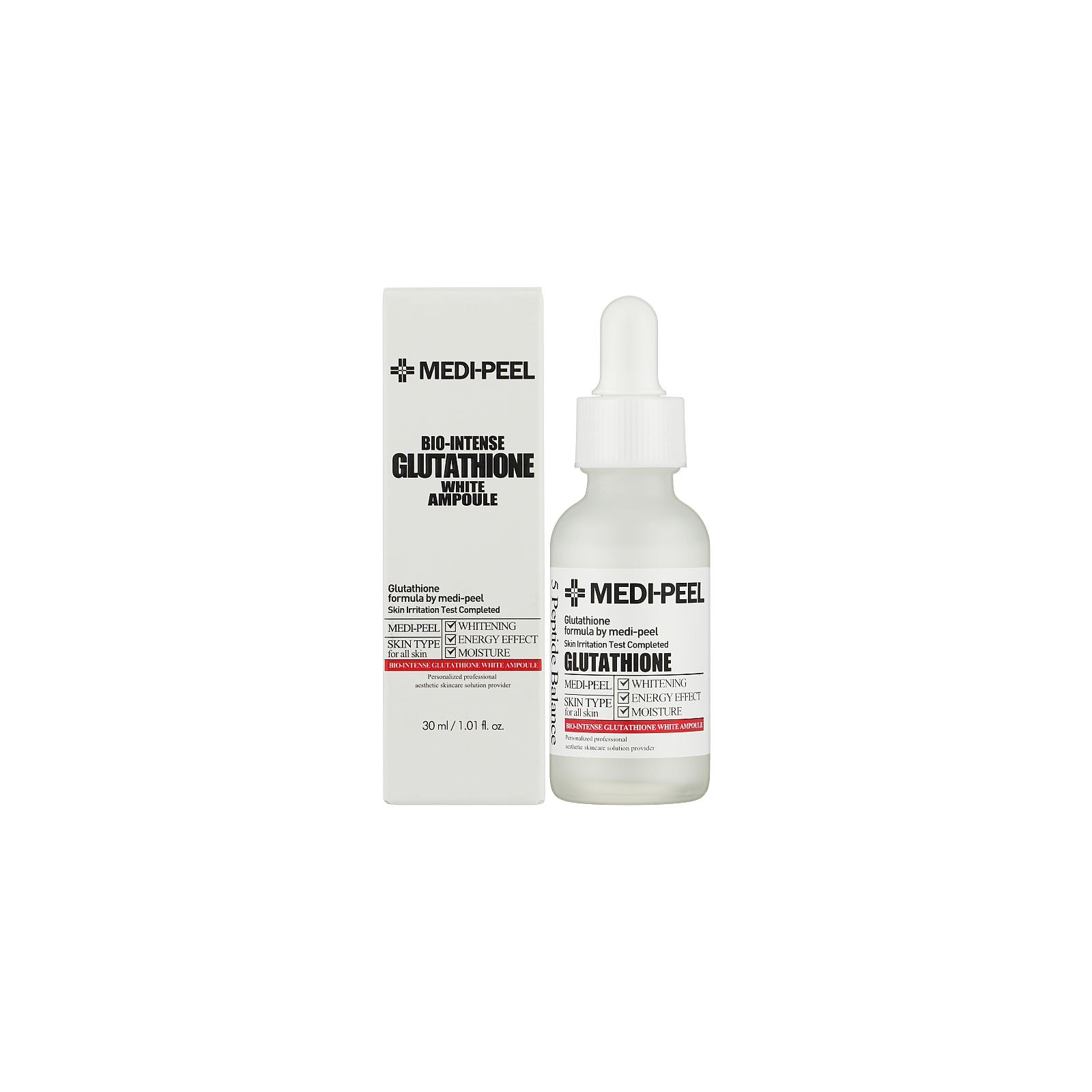 Сироватка для обличчя Medi-Peel Bio-Intense Glutathione 600 White Ampoule Освітлювальна ампульна з глутатіоном 30 мл (8809409341736)
