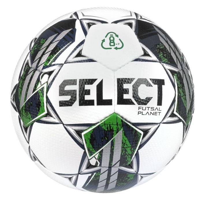Мяч футзальный Select Planet v22 біло-зелений Уні 4 (5703543298327)