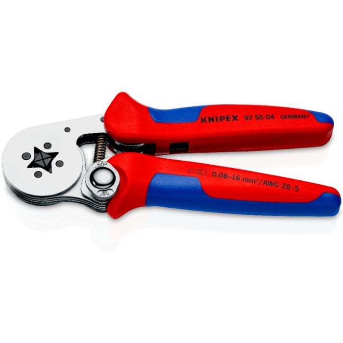 Затиск для клем KNIPEX для контактних гільз, квадратний обжим (97 55 04) зображення 2