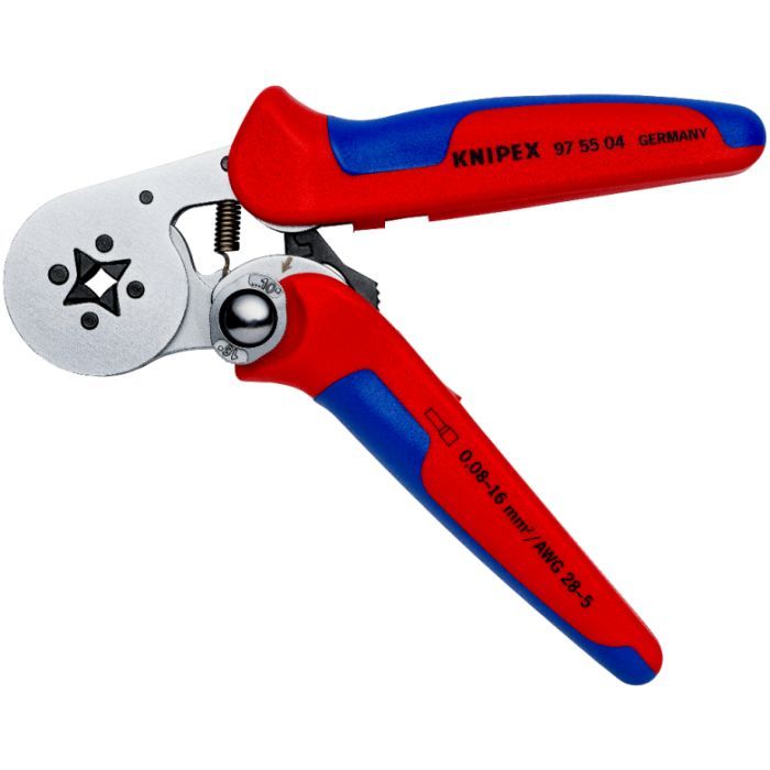 Затиск для клем KNIPEX для контактних гільз, квадратний обжим (97 55 04) зображення 3