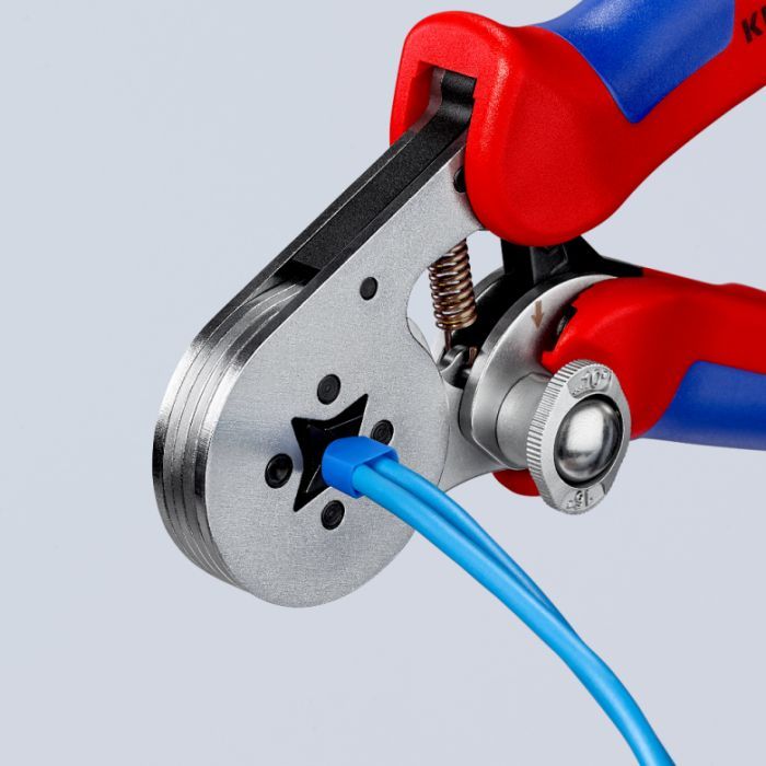 Затиск для клем KNIPEX для контактних гільз, квадратний обжим (97 55 04) зображення 6
