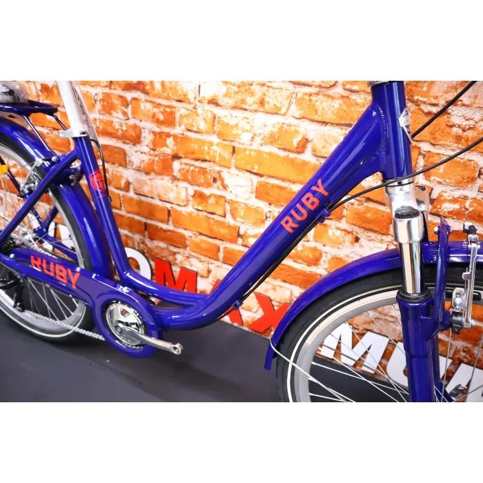 Велосипед Dorozhnik Ruby AM Vbr 26" 17" ST 2024 Темно-синій (OPS-D-26-257) изображение 2