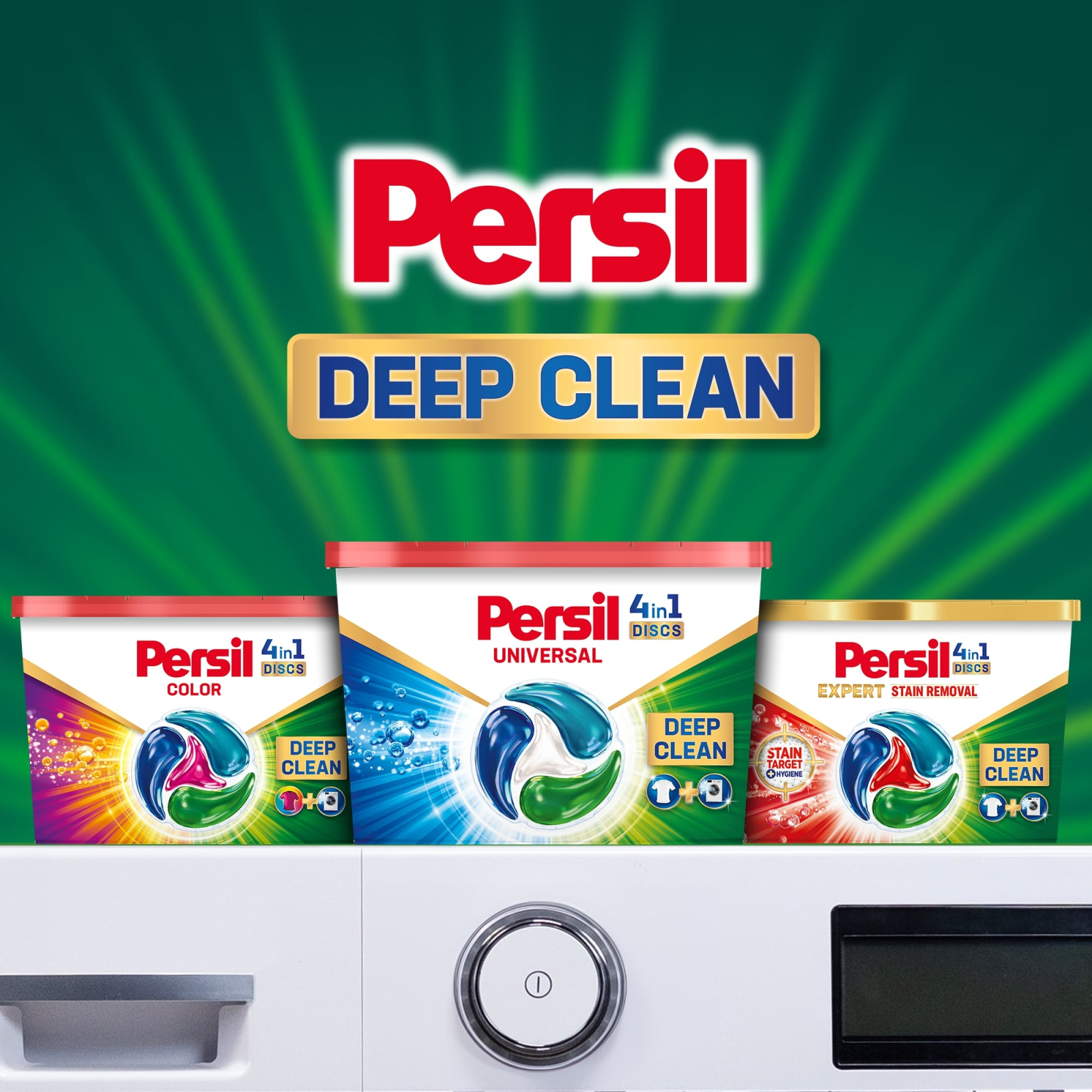 Капсули для прання Persil Power Caps Universal Deep Clean 44 шт. (9000101804416) зображення 6