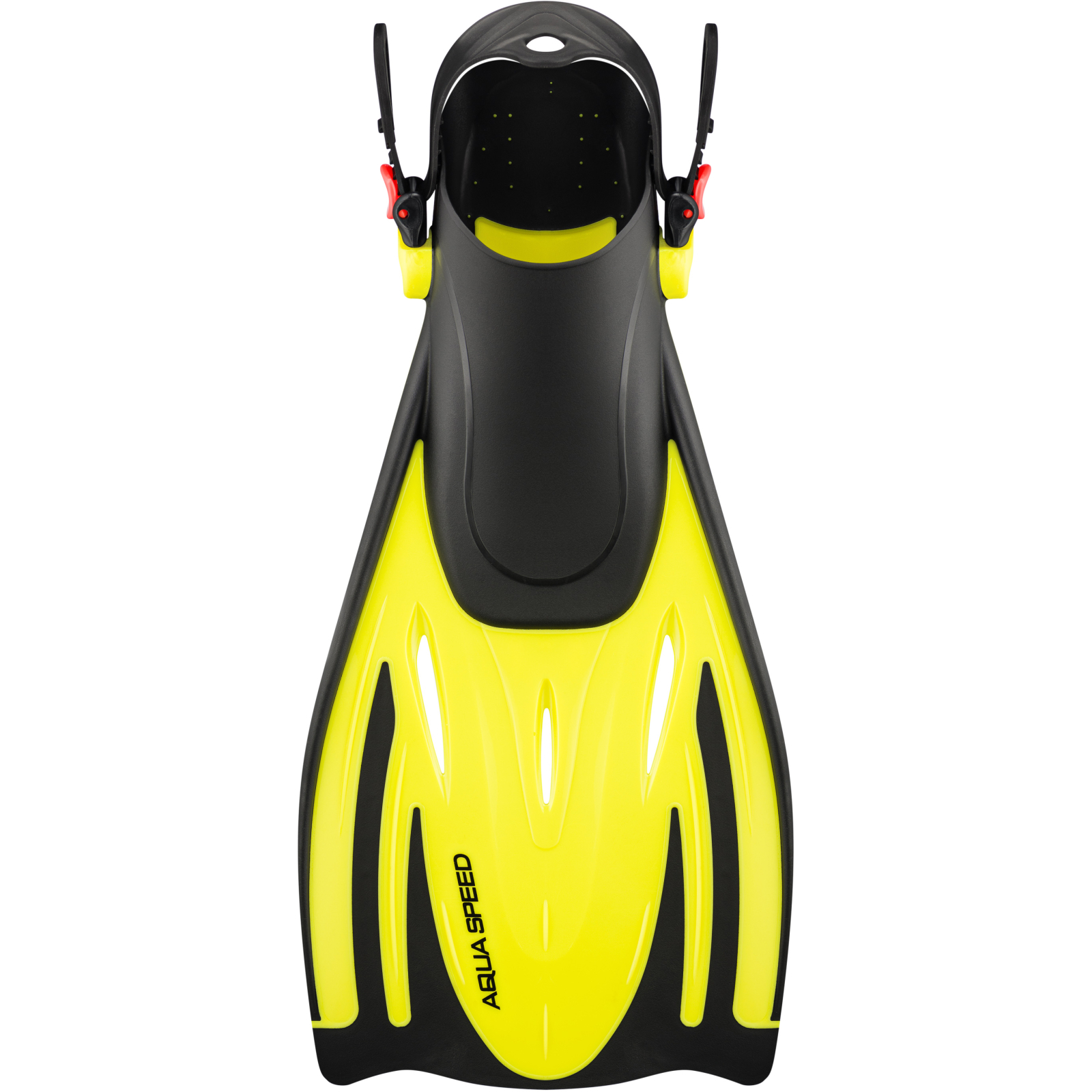 Ласти Aqua Speed Wombat 530-18-1 чорний, жовтий 38-41 (5908217630377) зображення 2