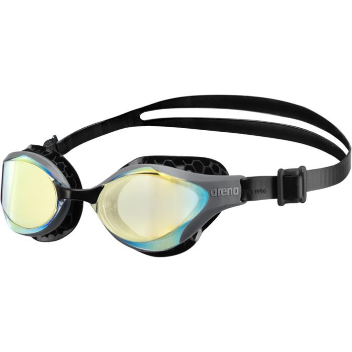 Очки для плавания Arena Air-Bold Swipe Mirror 006832-100 темно-сірий OSFM (3468337081845)