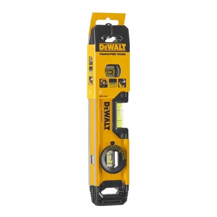 Уровень DeWALT TORPEDO алюминиевый, 3 капсулы, 230 мм (DWHT0-43003) изображение 4