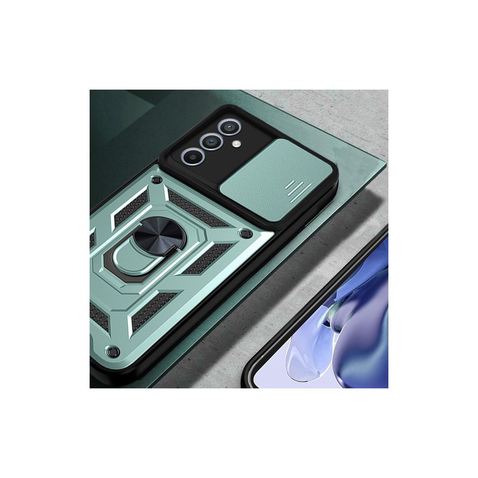 Чохол до мобільного телефона BeCover Military Samsung Galaxy A35 5G SM-A356 Dark Green (711016) зображення 2