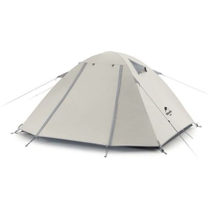 Намет Naturehike тримісний P-Series CNK2300ZP028 світлий сірий (6976023920486)