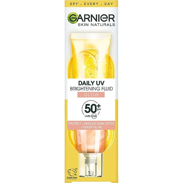 Средство от загара Garnier Skin Naturals Солнцезащитный дневной флюид с витамином С SPF50+ 40 мл (3600542573023)