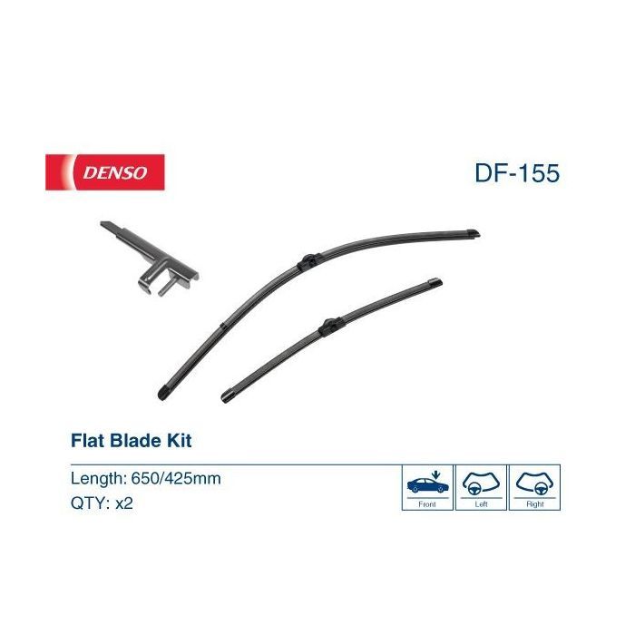 Щітка склоочисника Denso DF-155 зображення 3