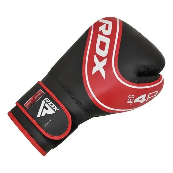Боксерские перчатки RDX 4B Robo Kids Red/Black 6 унцій (JBG-4R-6oz) изображение 3