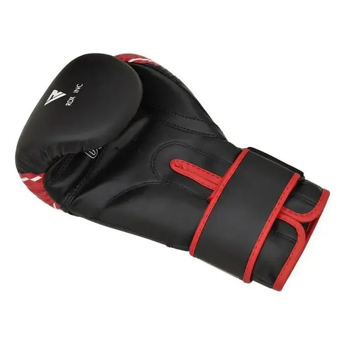 Боксерские перчатки RDX 4B Robo Kids Red/Black 6 унцій (JBG-4R-6oz) изображение 4