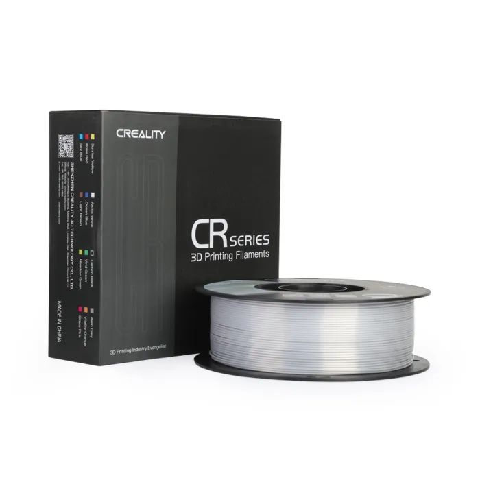 Пластик для 3D-принтера Creality PLA silky shine 1кг, 1.75мм, silver (3301120007) изображение 6