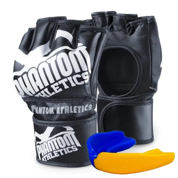 Перчатки для MMA Phantom Blackout Black S/M (PHMMAG1648-SM) изображение 10