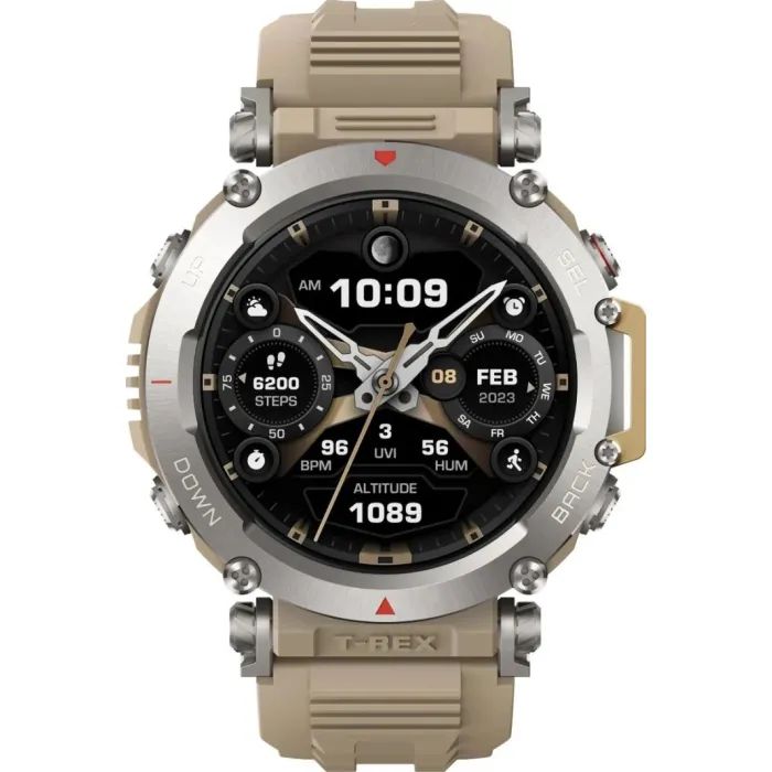 Смарт-годинник Amazfit T-Rex Ultra Sahara (W2142EU2N) бежевий (1066609) зображення 3