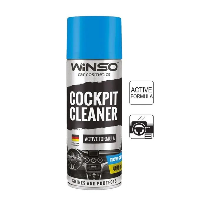 Автополіроль WINSO Cockpit Cleaner нова машина 450ml (840570)