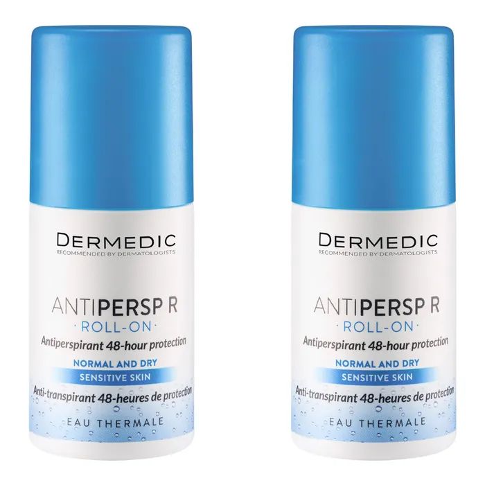 Антиперспірант Dermedic Antipersp R 48-годинний захист 2 x 60 г (5901643176006)