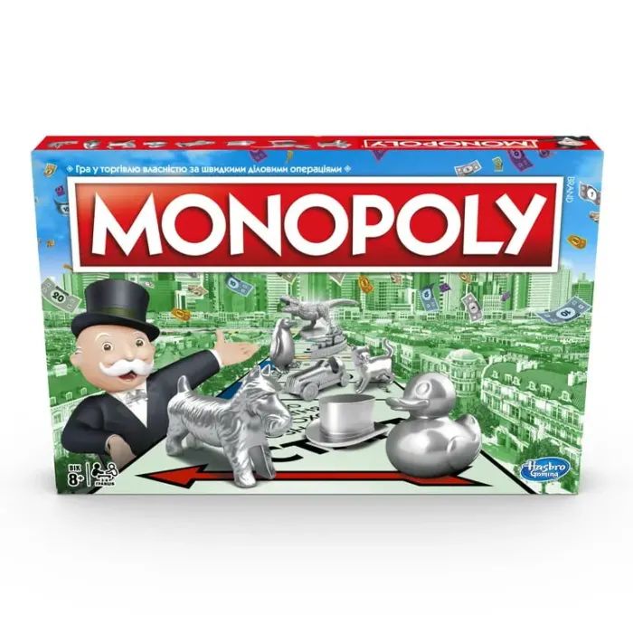 Настольная игра Hasbro Классическая Монополия украинская версия (C1009) изображение 3