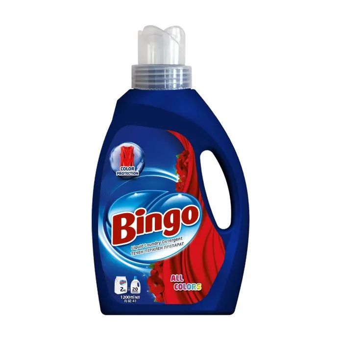 Гель для стирки Bingo Для цветных вещей 1.2 л (8690536922475)