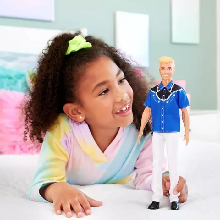 Кукла Barbie Кен Модник вестерн в ковбойском стиле (HRH25) изображение 6