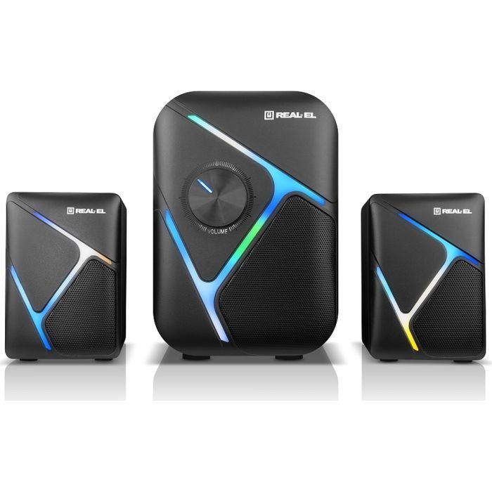 Акустическая система REAL-EL M-320 Black (EL121300014) изображение 2