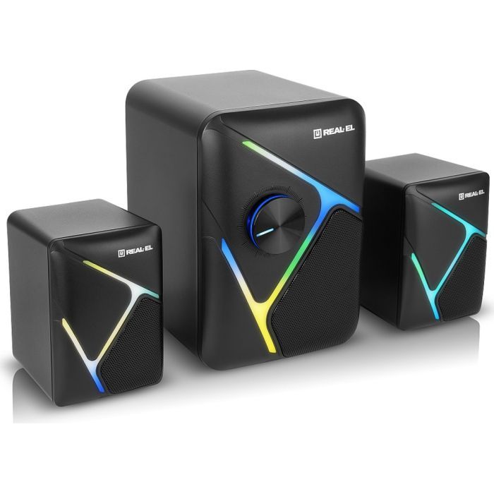 Акустическая система REAL-EL M-320 Black (EL121300014) изображение 4