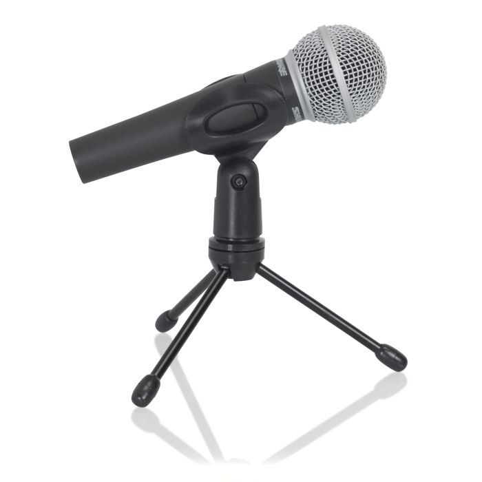 Стойка для микрофона Gator Frameworks Wired Mic Mini Tripod Desktop Stand (GFW-MIC-0250) изображение 4