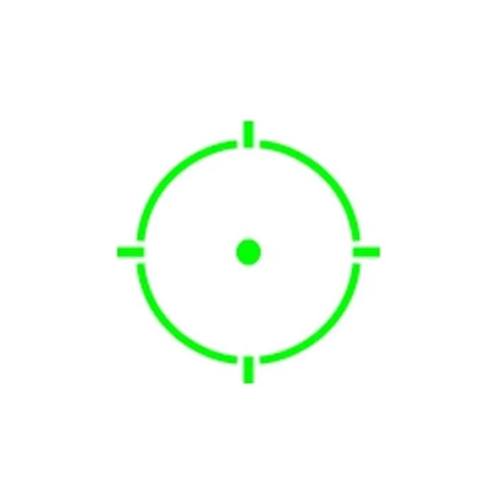 Коллиматорный прицел Holosun SCRS-GR-MRS точка 2 MOA + коло 65 МОА (Green) (SCRS-GR-MRS) изображение 10