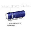 Ліхтар Olight Baton 4 Regal Blue зображення 11